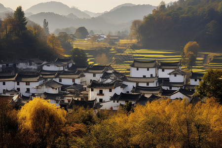 乡村建筑图片