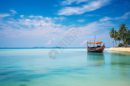 夏天海边风景图片