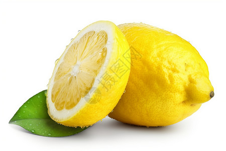 酸甜多汁的柠檬图片