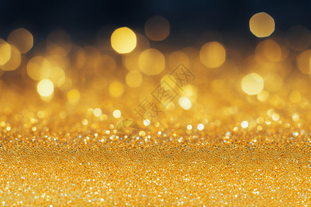 金色粒子背景背景图片