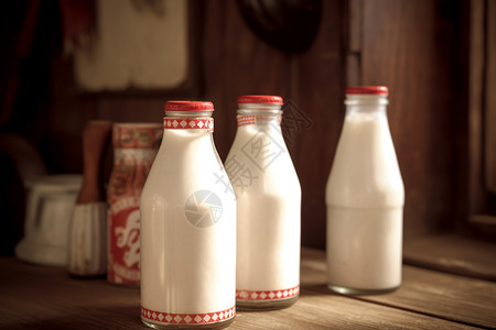 减脂的牛奶饮品图片