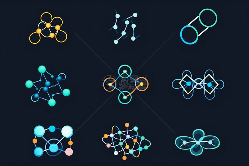 生物DNA结构插图图片