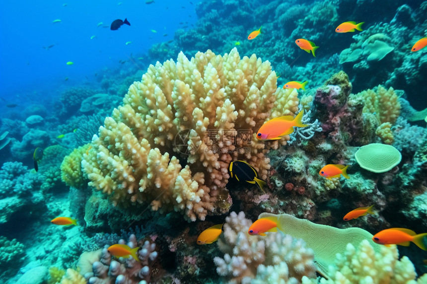 美丽的海底生物图片