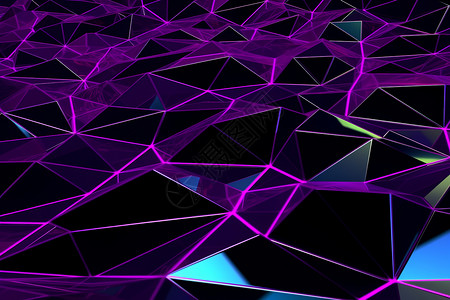 几何紫色结构背景图片