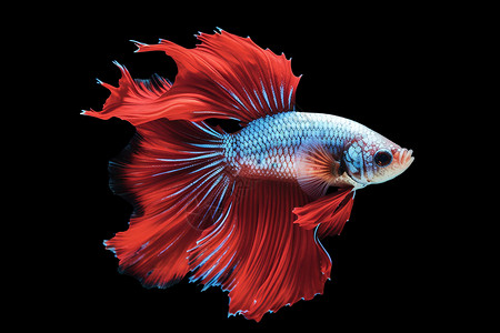 红色的金鱼异国动物高清图片