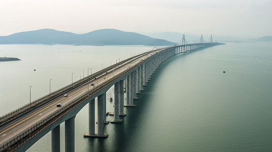 港珠澳大桥背景图片