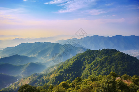 美丽壮观的山脉风景图片