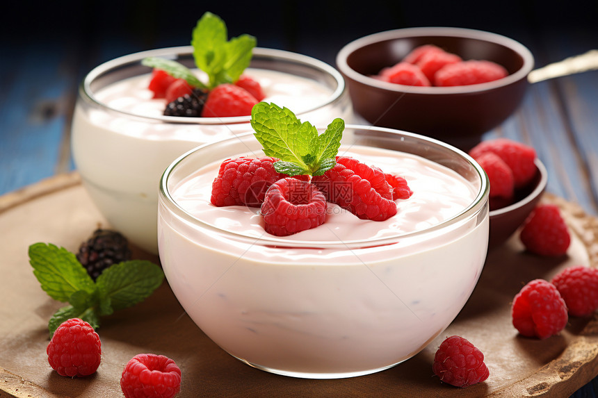 健康的酸奶图片