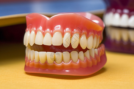 口腔医院的牙齿模型图片