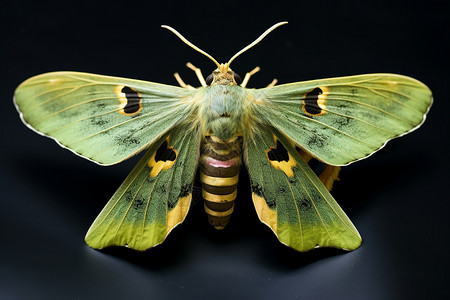 蛾子的标本背景图片