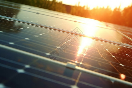 科技太阳能电池板图片