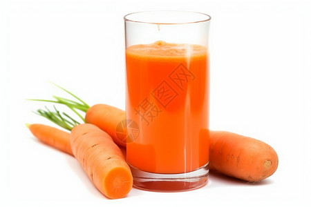 胡萝卜汁背景图片