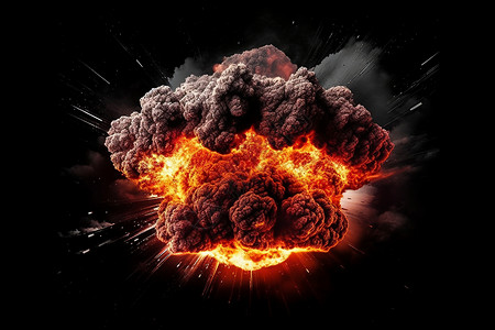 不可预测的核爆炸高清图片