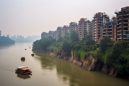 整齐的建筑物图片