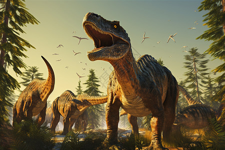 侏罗纪恐龙庞然大物翼龙设计图片