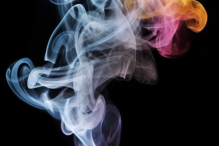 烟熏腊肠白色的烟雾设计图片