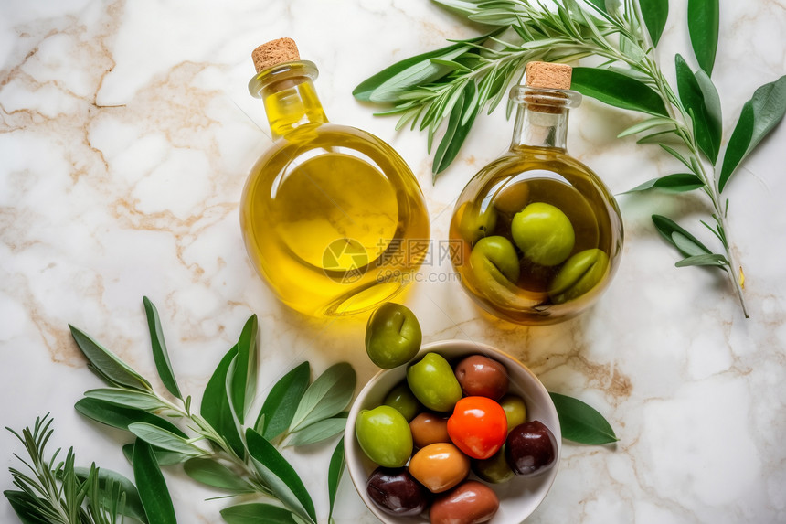 健康纯植物橄榄油图片