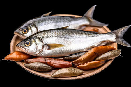 海鲜淡水鱼食品淡水鱼图片素材