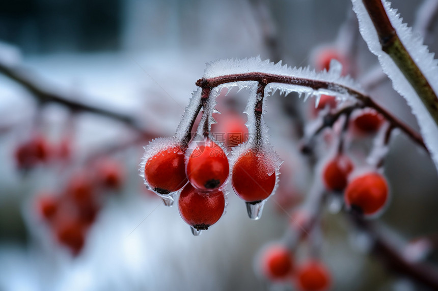 冬天的水果图片
