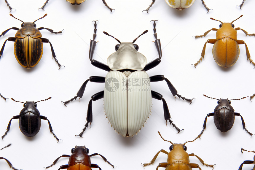 动物甲虫背景图片