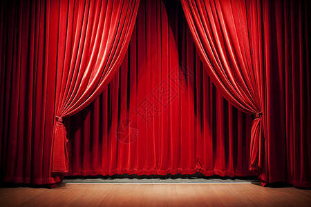 舞台的帘子背景图片
