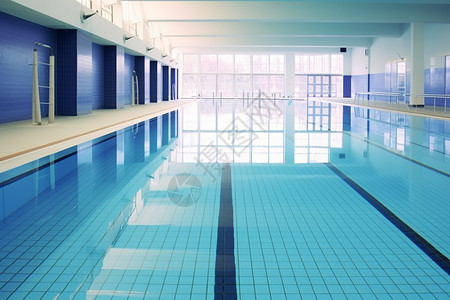游泳池平台背景图片