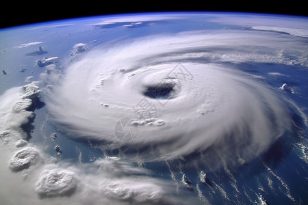 地球大气素材旋转的气旋背景