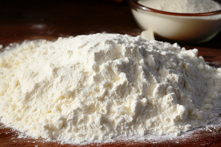 白色的食物面粉背景图片