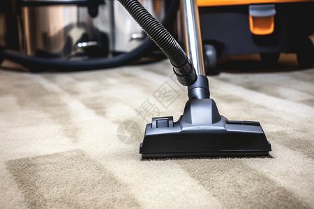 清洁地毯的电器背景图片