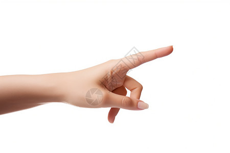 手势指向素材伸出的手指背景