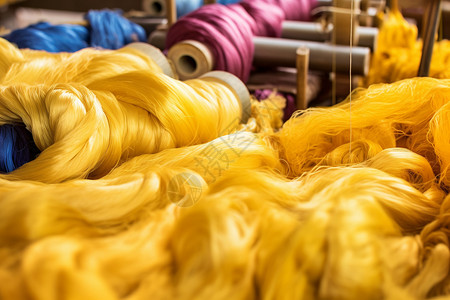 工艺纺织物纱线图片