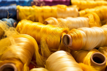 编织的纤维纱线图片