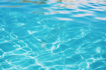 游泳池涟漪背景图片