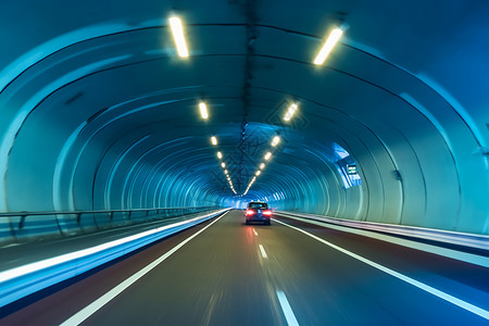 高速公路隧道背景设计图片