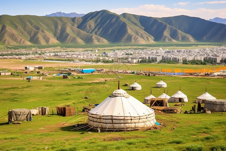传统的蒙古包图片
