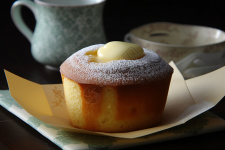 北海道雪纺杯蛋糕图片