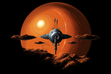木星探索飞船图片