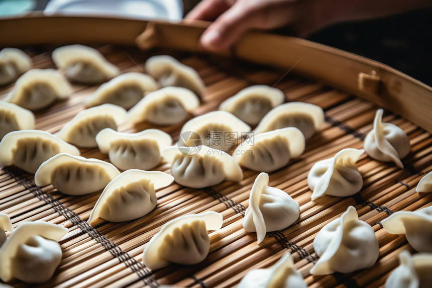 美味可口的肉饺子图片