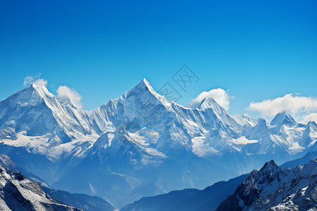 喜马拉雅山图背景