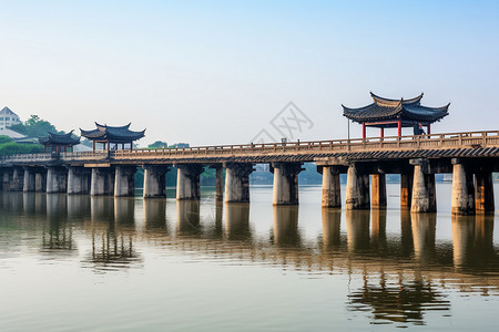 中国传统桥梁结构图片