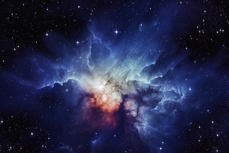 神秘星空星云图片