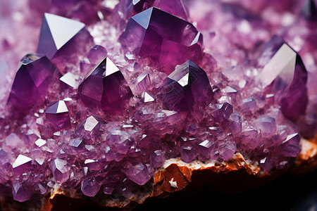 美丽的紫水晶设计图片