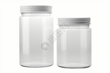 透明塑料罐子图片