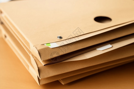 纸分类和素材分类的档案袋背景