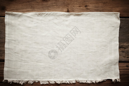 一张白色的桌布背景图片
