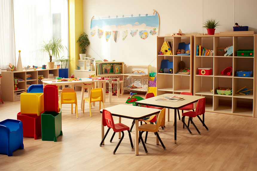 幼儿园的教室图片