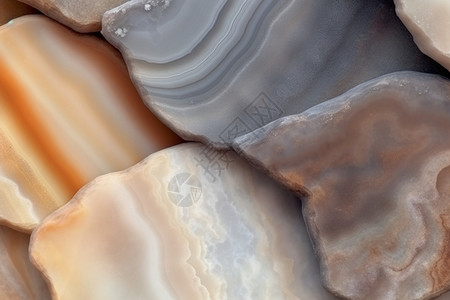 贝壳特写美丽的花岗岩设计图片