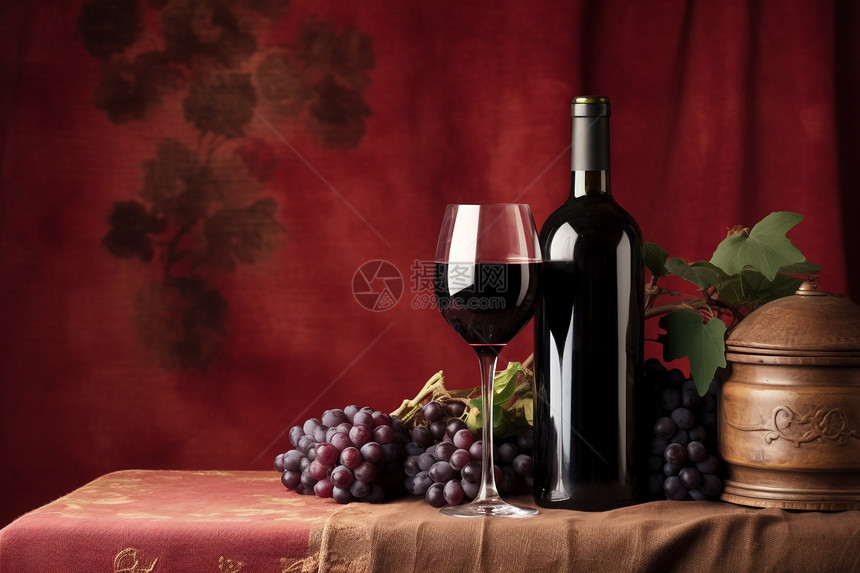 葡萄酒文化图片