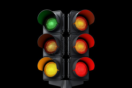 交通信号灯红绿灯图交通灯设计图片