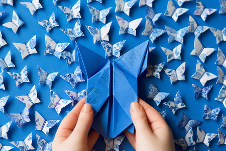 如何折纸蝴蝶图片